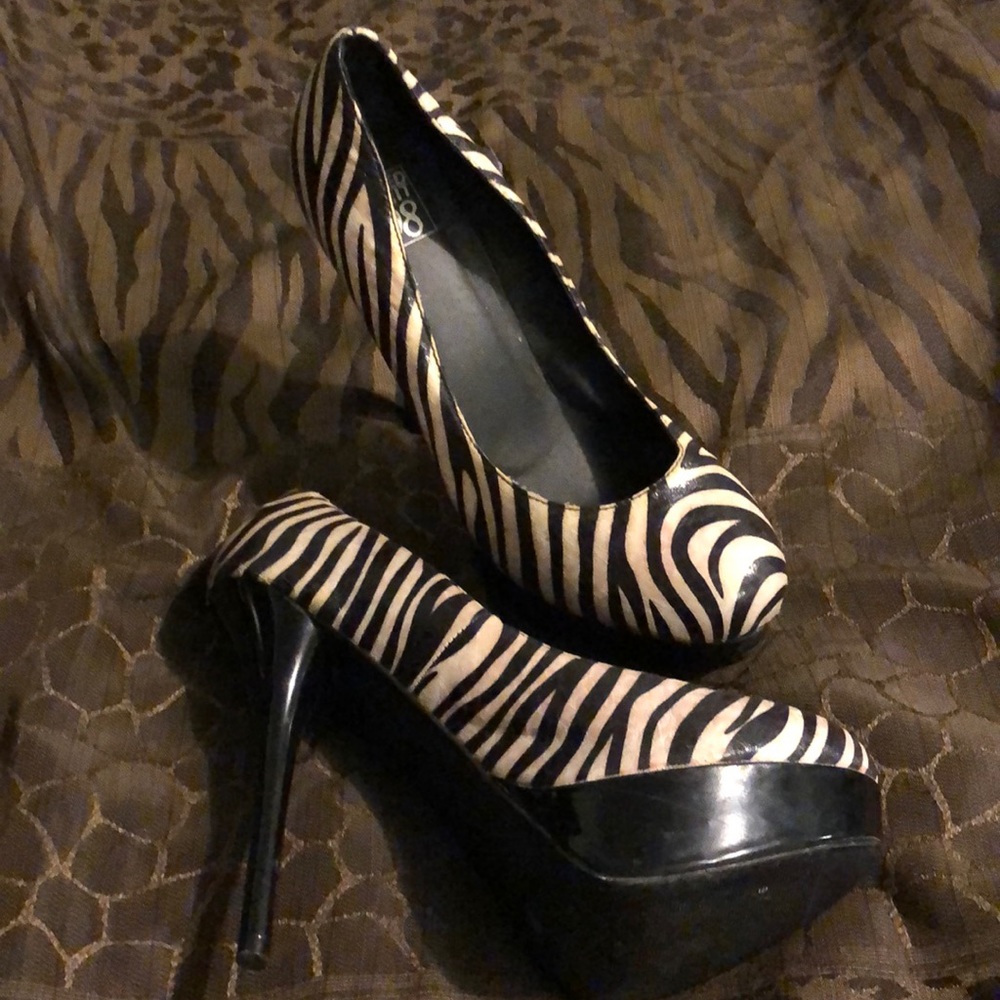 Zebra Heels
